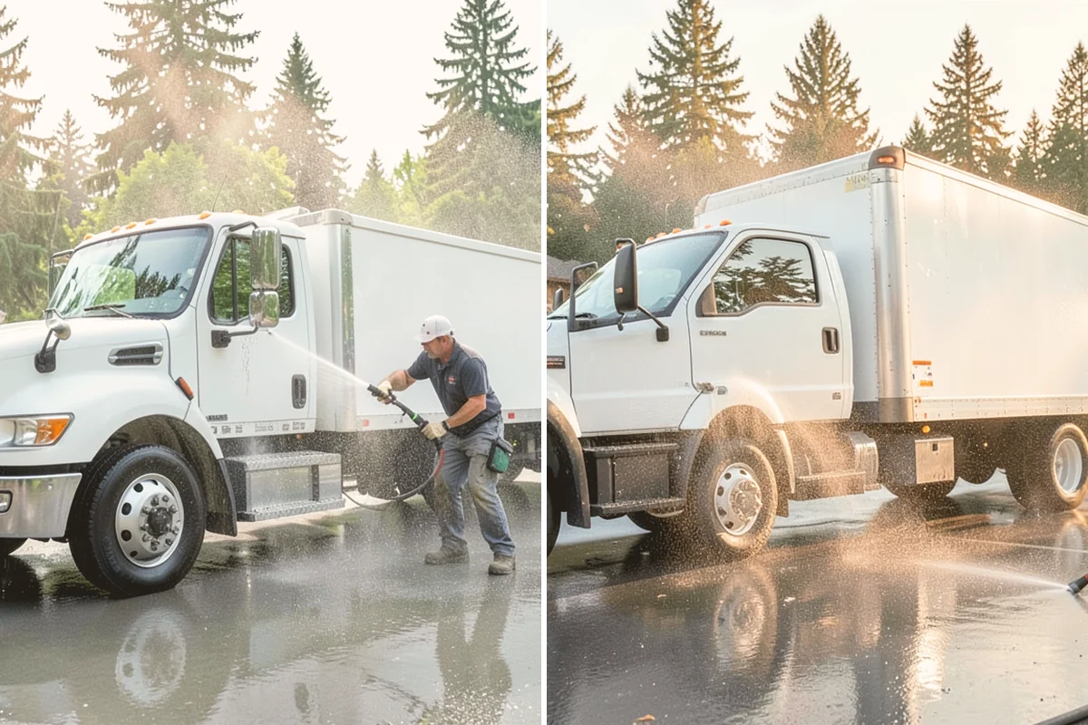 Fence Staining in Lynnwood, Snohomish County, WA - Clean the fence and strip any failing prior coating