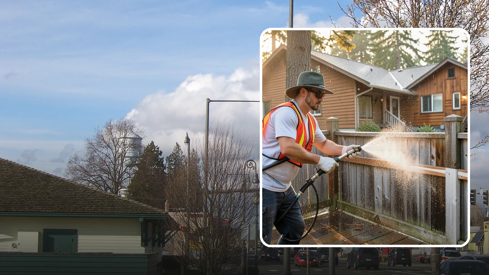 Fence Staining in Marysville, Snohomish County, WA - Pigmented fence staining that revives faded wood while adding lasting UV and moisture defense to every panel.