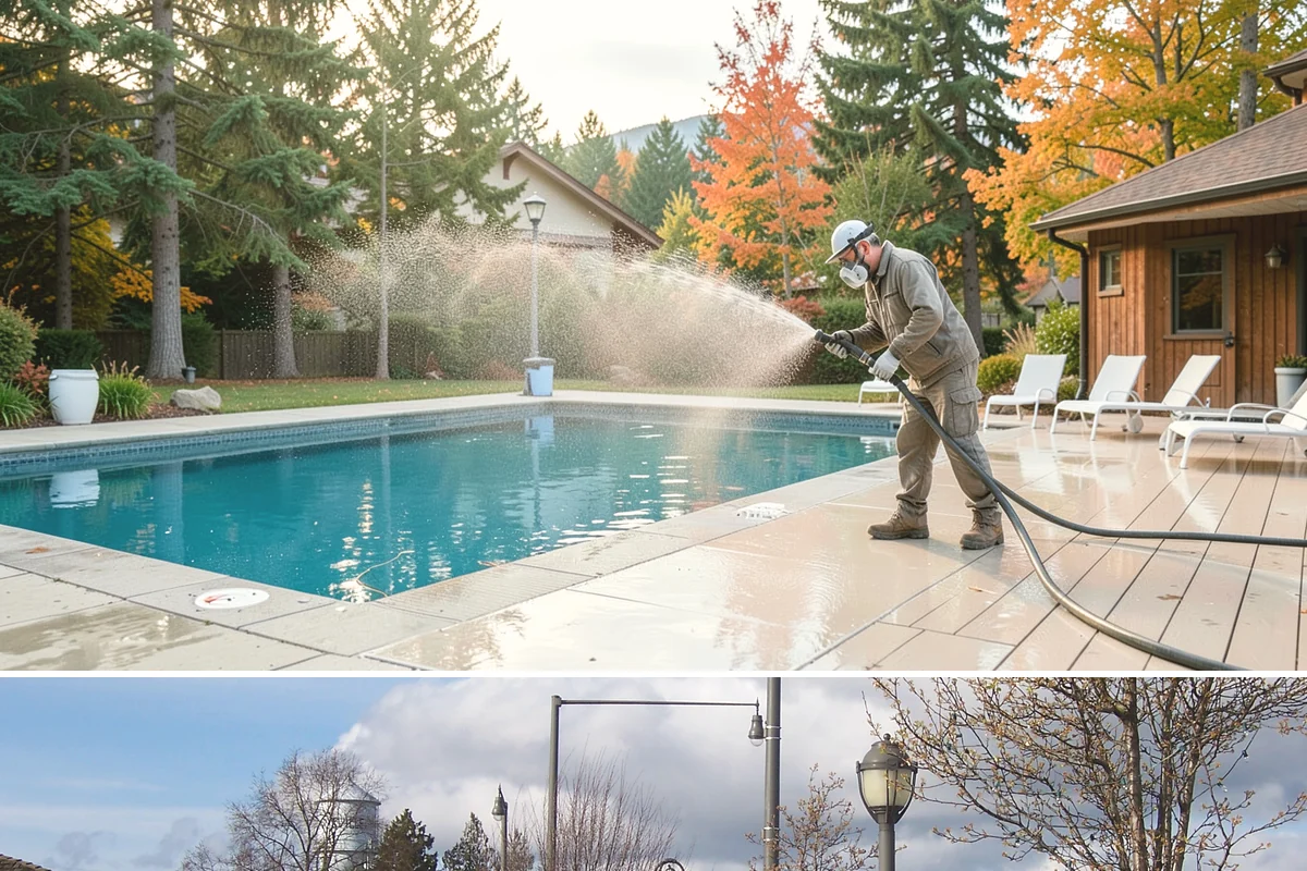 Fence Staining in Marysville, Snohomish County, WA - Stain fences during a stretch of dry summer weather so the finish can cure before autumn moisture arrives.