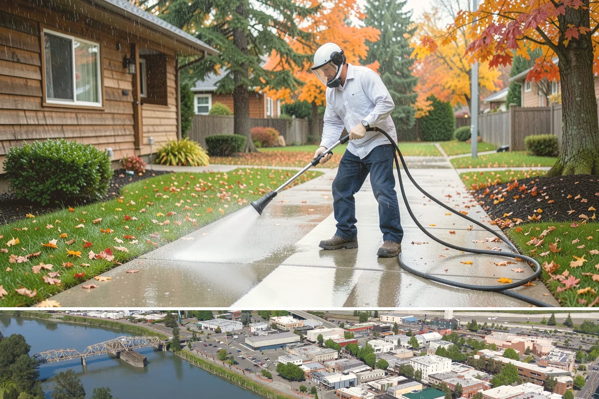 Fence Staining in Mount Vernon, Skagit County, WA - Stain fences during a stretch of dry summer weather so the finish can cure before autumn moisture arrives.