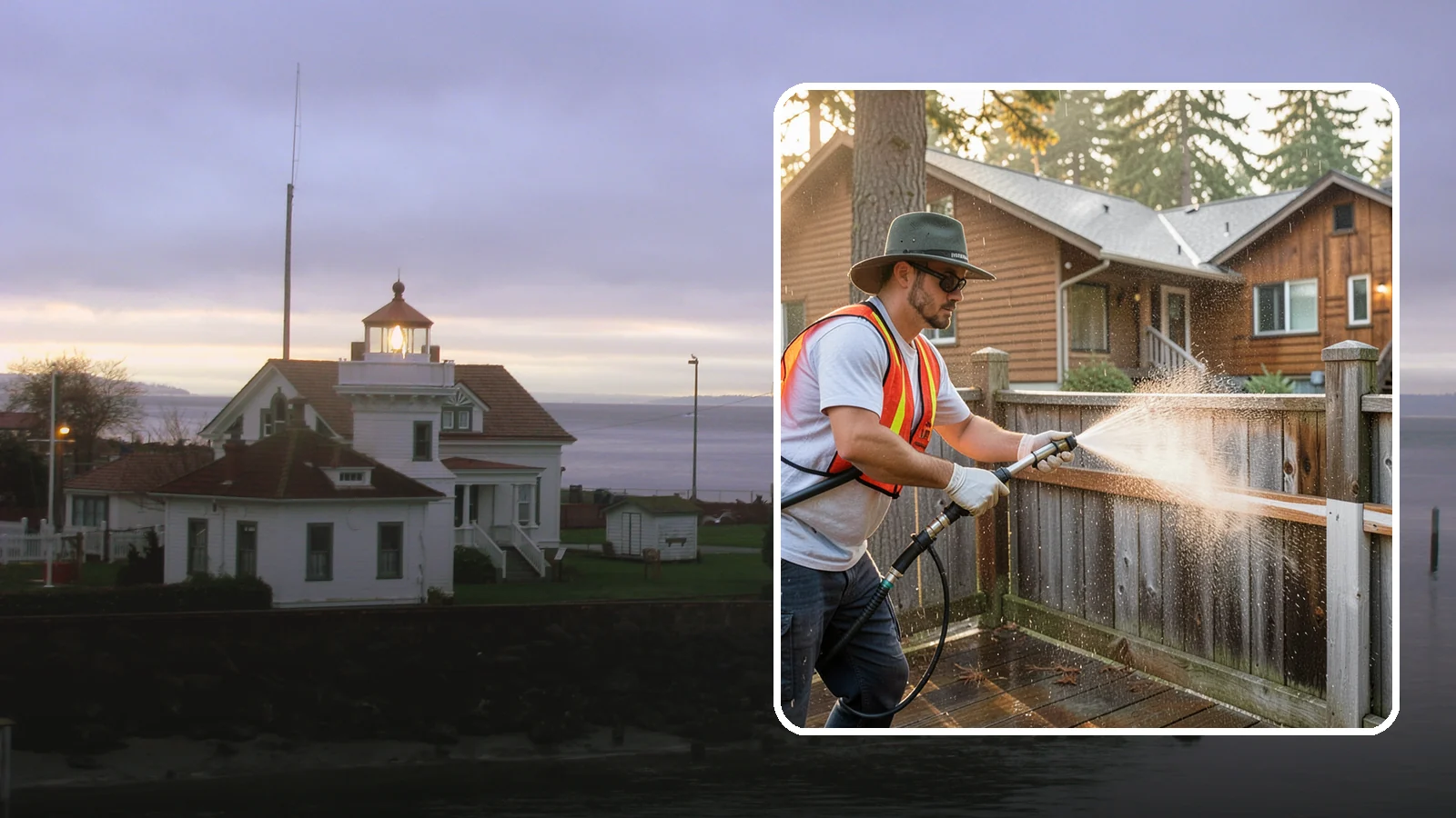 Fence Staining in Mukilteo, Snohomish County, WA - Pigmented fence staining that revives faded wood while adding lasting UV and moisture defense to every panel.