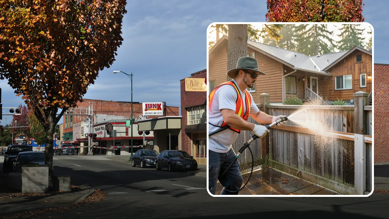 Fence Staining in Puyallup, Pierce County, WA - Pigmented fence staining that revives faded wood while adding lasting UV and moisture defense to every panel.