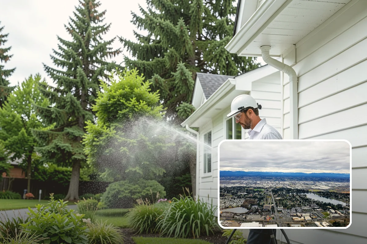 Fence Staining in SeaTac, King County, WA - Restores rich, even color to faded fence boards