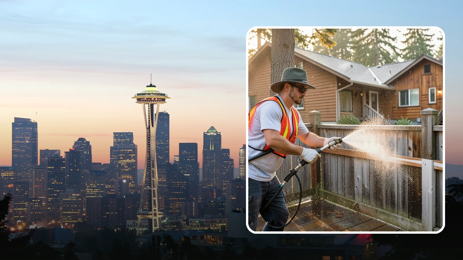 Fence Staining in Seattle, King County, WA - Pigmented fence staining that revives faded wood while adding lasting UV and moisture defense to every panel.