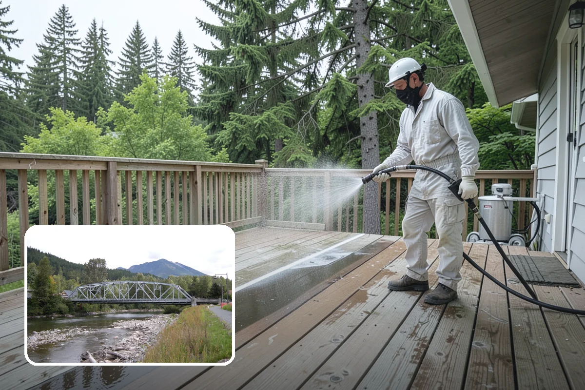 Fence Staining in Skykomish, King County, WA - Restores rich, even color to faded fence boards