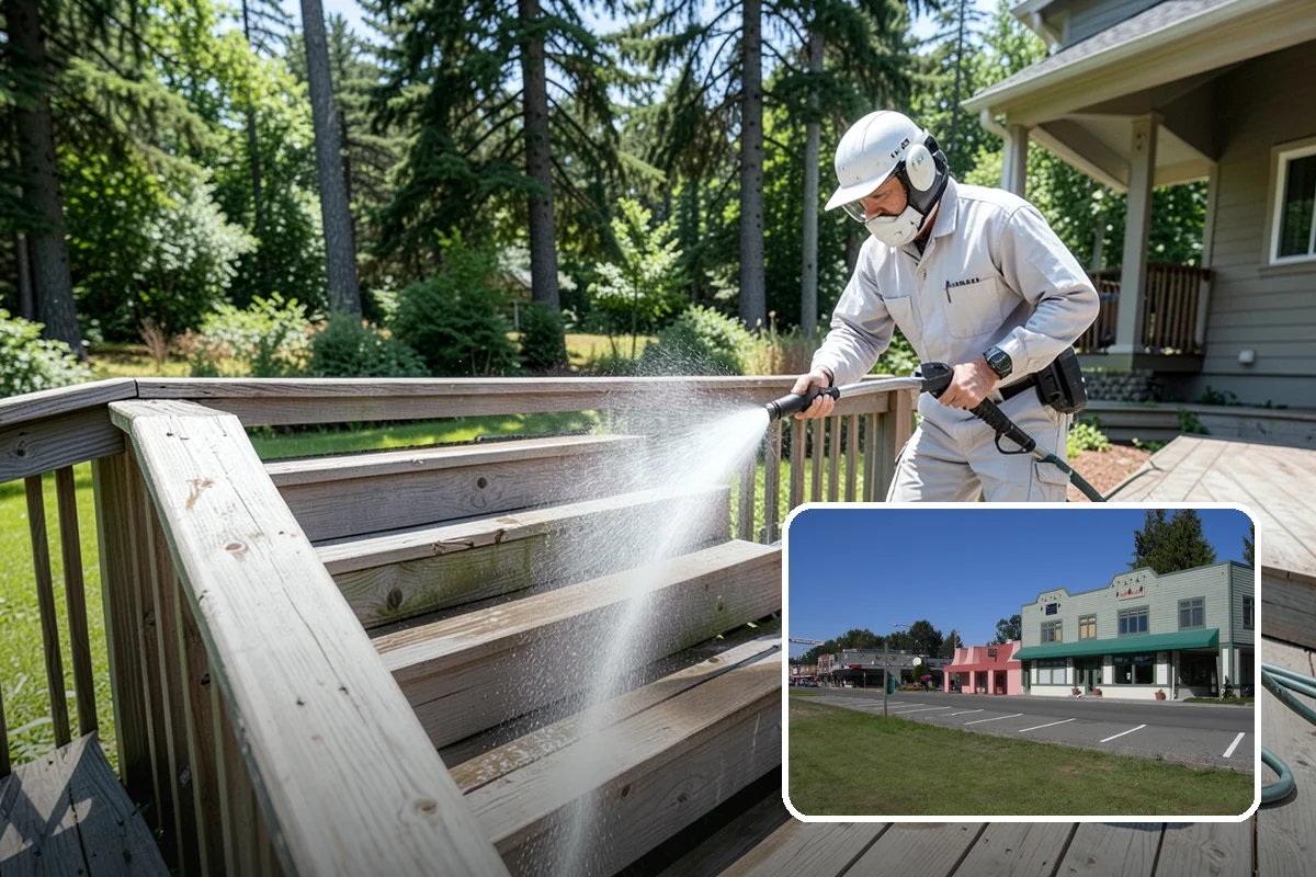 Fence Staining in Snoqualmie, King County, WA - Restores rich, even color to faded fence boards