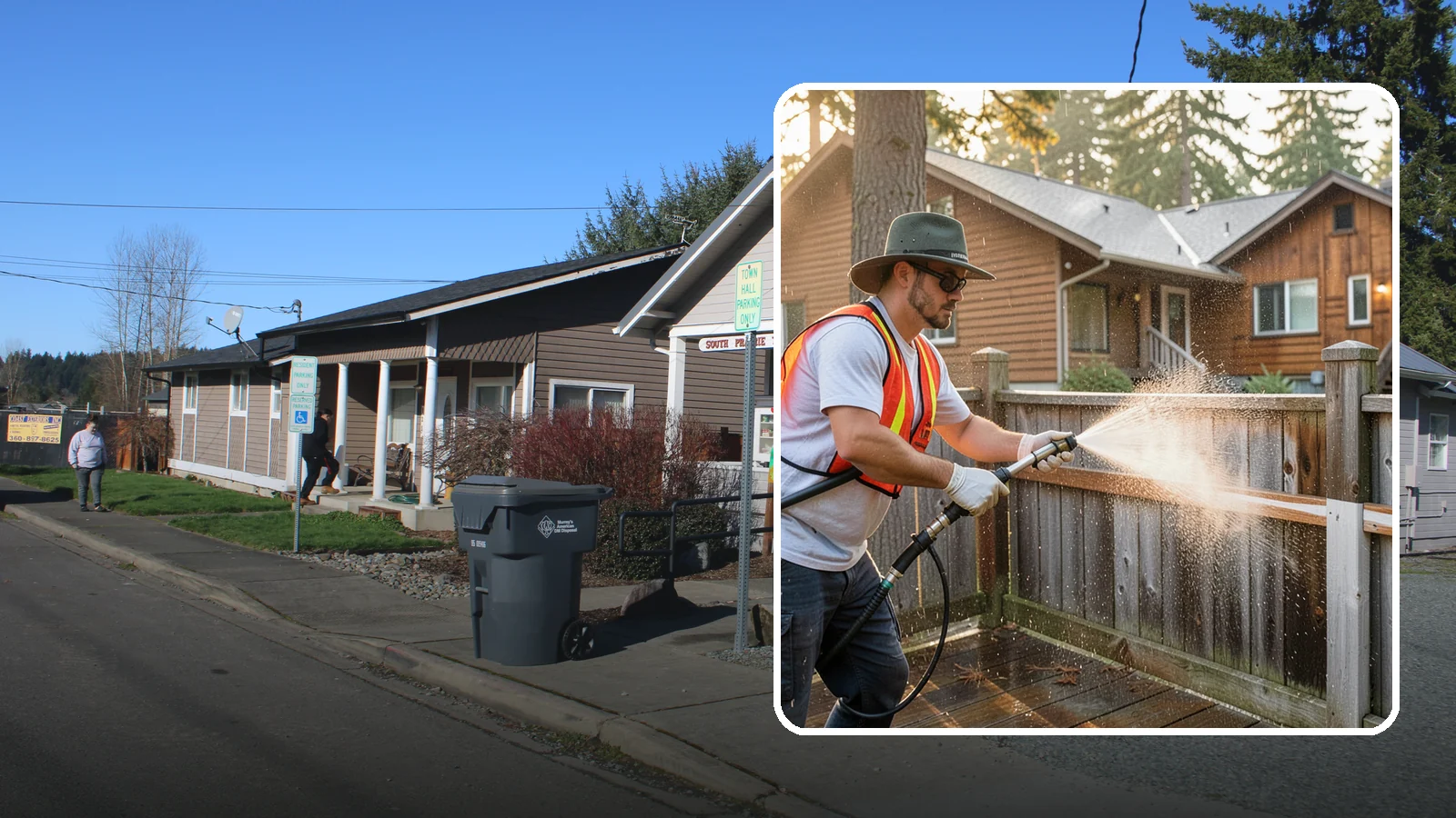 Fence Staining in South Prairie, Pierce County, WA - Pigmented fence staining that revives faded wood while adding lasting UV and moisture defense to every panel.