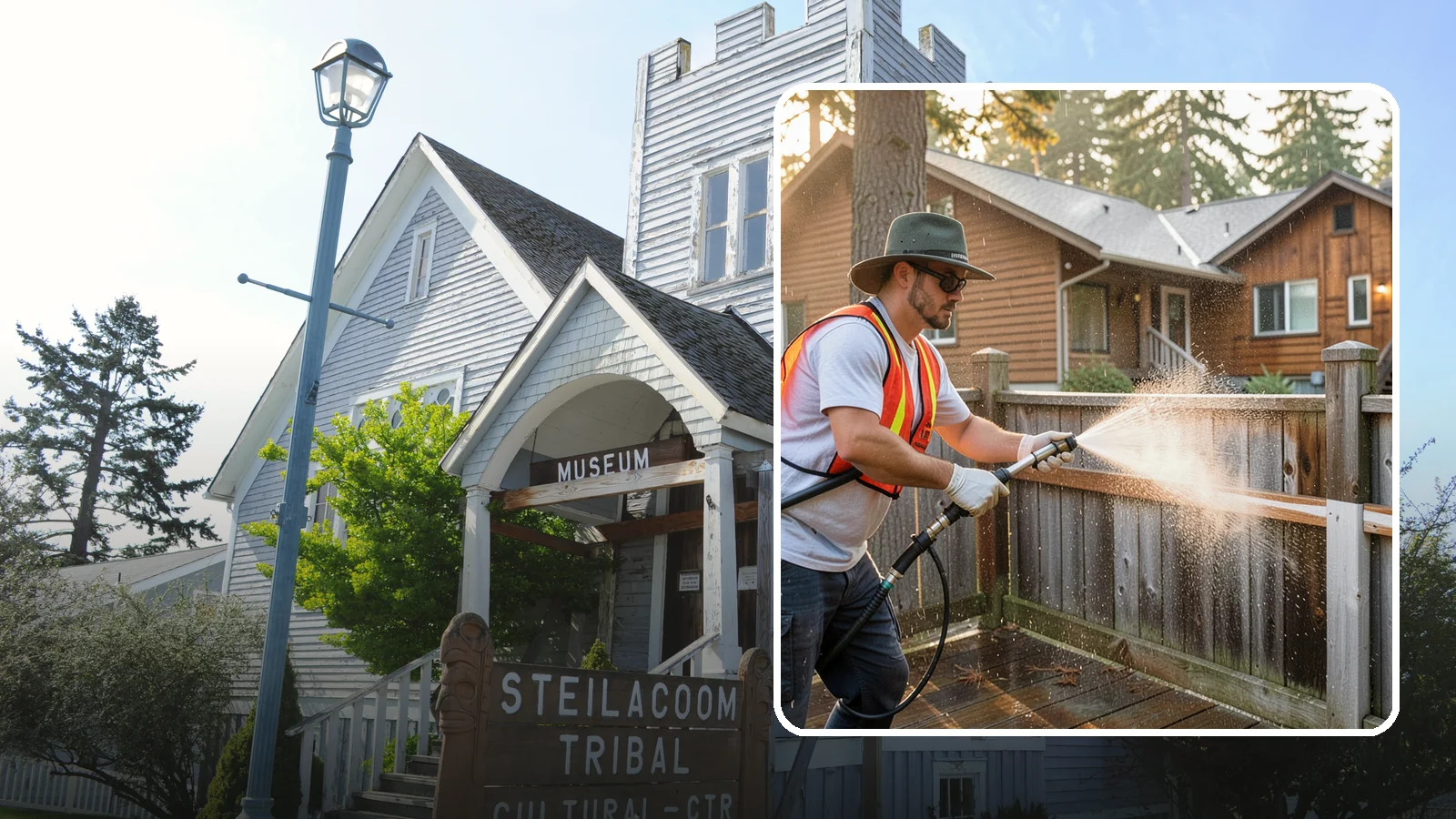 Fence Staining in Steilacoom, Pierce County, WA - Pigmented fence staining that revives faded wood while adding lasting UV and moisture defense to every panel.