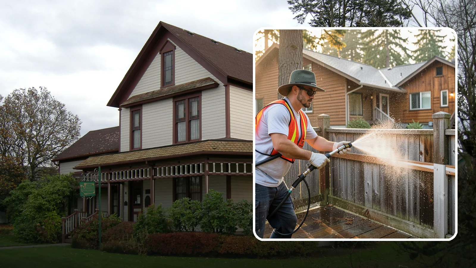 Fence Staining in Sumner, Pierce County, WA - Pigmented fence staining that revives faded wood while adding lasting UV and moisture defense to every panel.