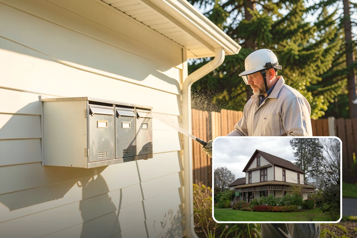 Fence Staining in Sumner, Pierce County, WA - Restores rich, even color to faded fence boards