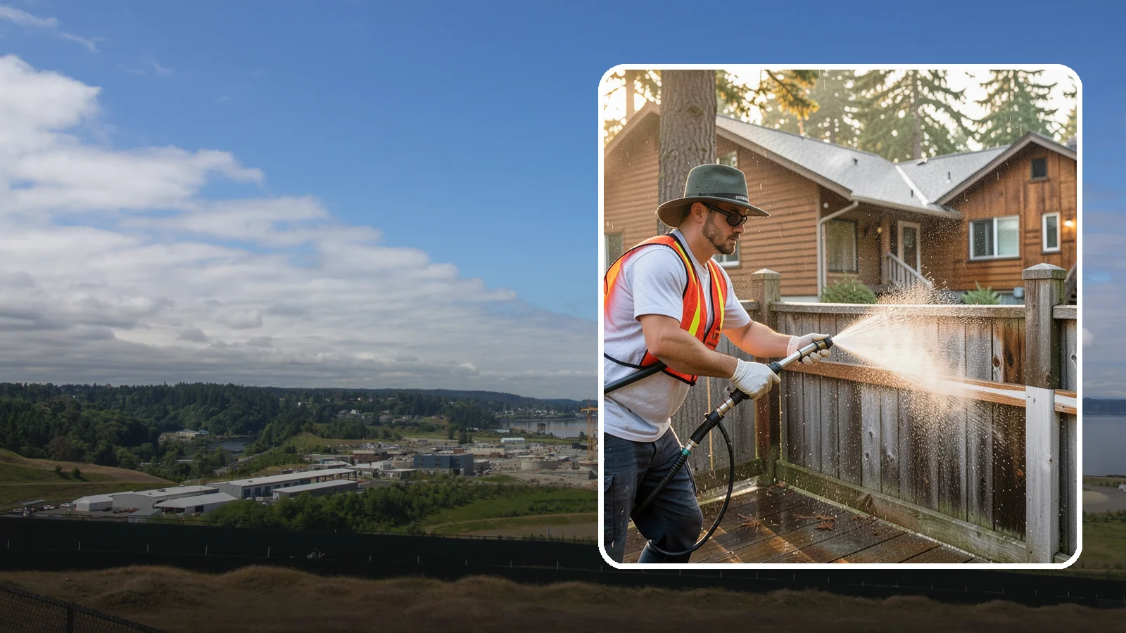 Fence Staining in University Place, Pierce County, WA - Pigmented fence staining that revives faded wood while adding lasting UV and moisture defense to every panel.