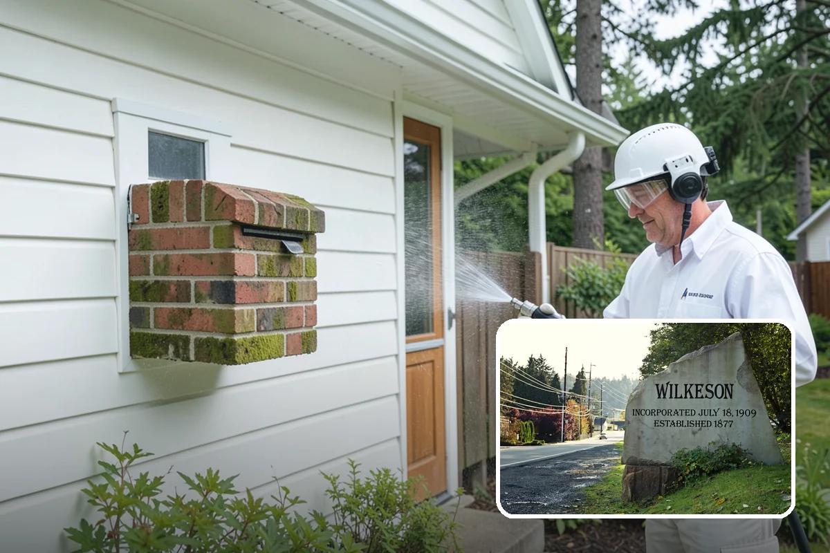 Fence Staining in Wilkeson, Pierce County, WA - Restores rich, even color to faded fence boards