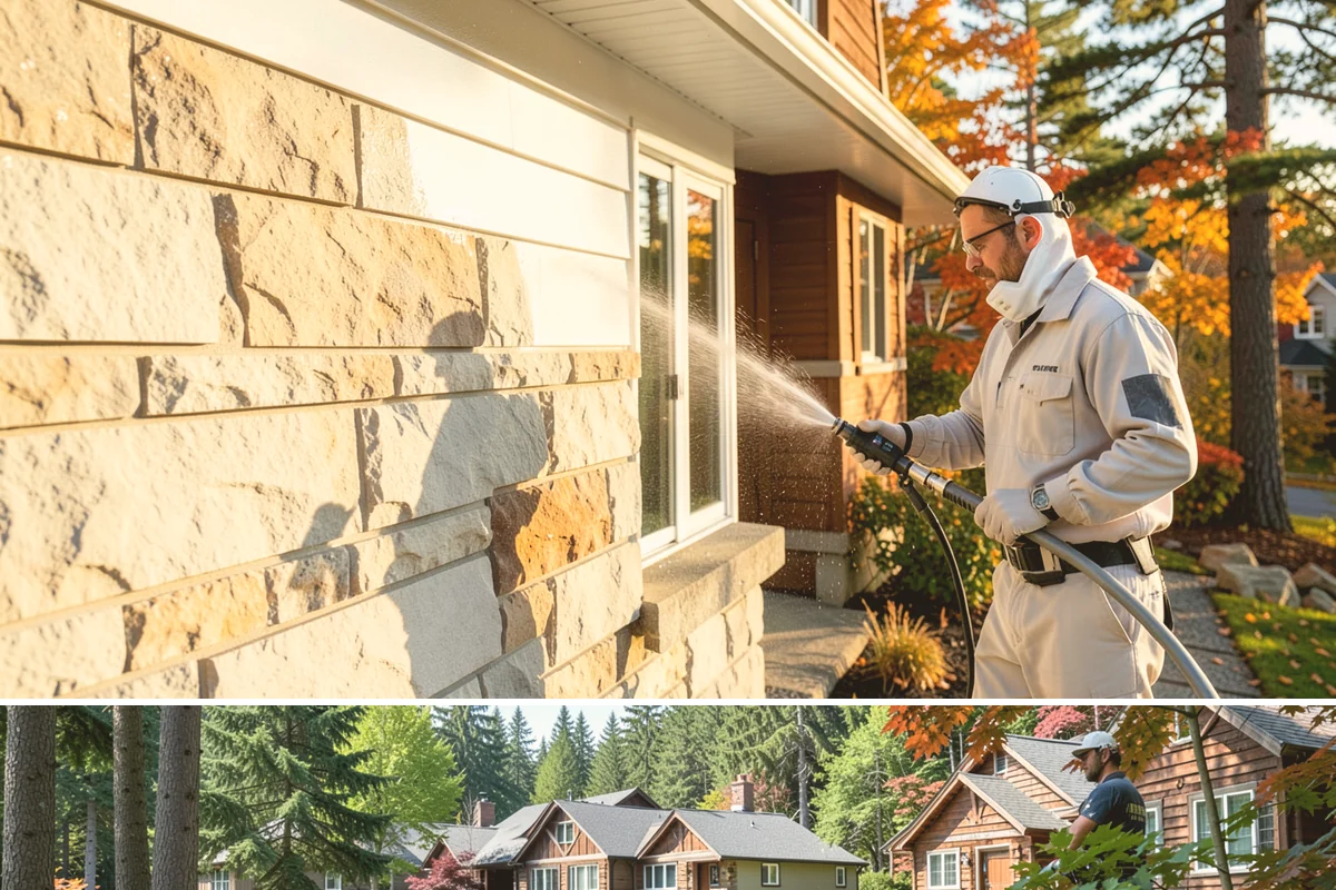 Fence Washing in Edgewood, Pierce County, WA - Late spring through early fall gives the boards time to dry between our frequent rain showers, making it the ideal window.