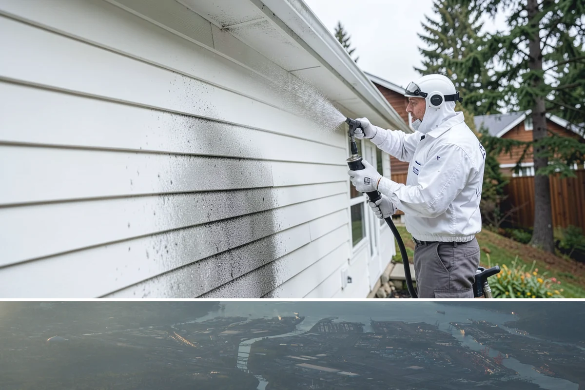 Fence Washing in Fife, Pierce County, WA - Late spring through early fall gives the boards time to dry between our frequent rain showers, making it the ideal window.