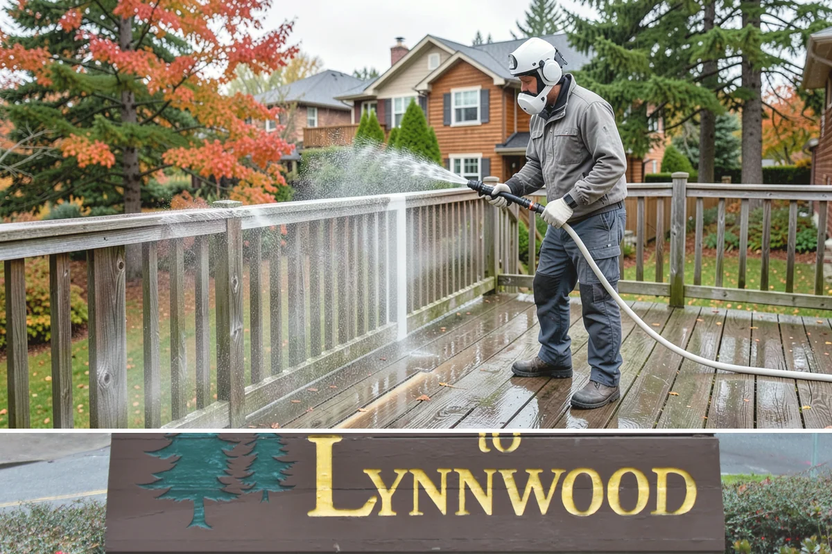 Fence Washing in Lynnwood, Snohomish County, WA - Late spring through early fall gives the boards time to dry between our frequent rain showers, making it the ideal window.