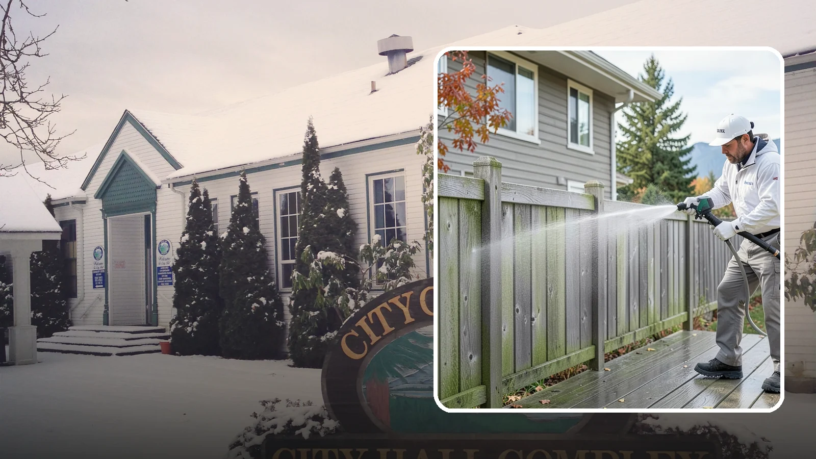 Fence Washing in Pacific, King County, WA - A full-panel fence wash that lifts the gray-green grime our constant Puget Sound drizzle bakes onto wood, vinyl, and metal alike.
