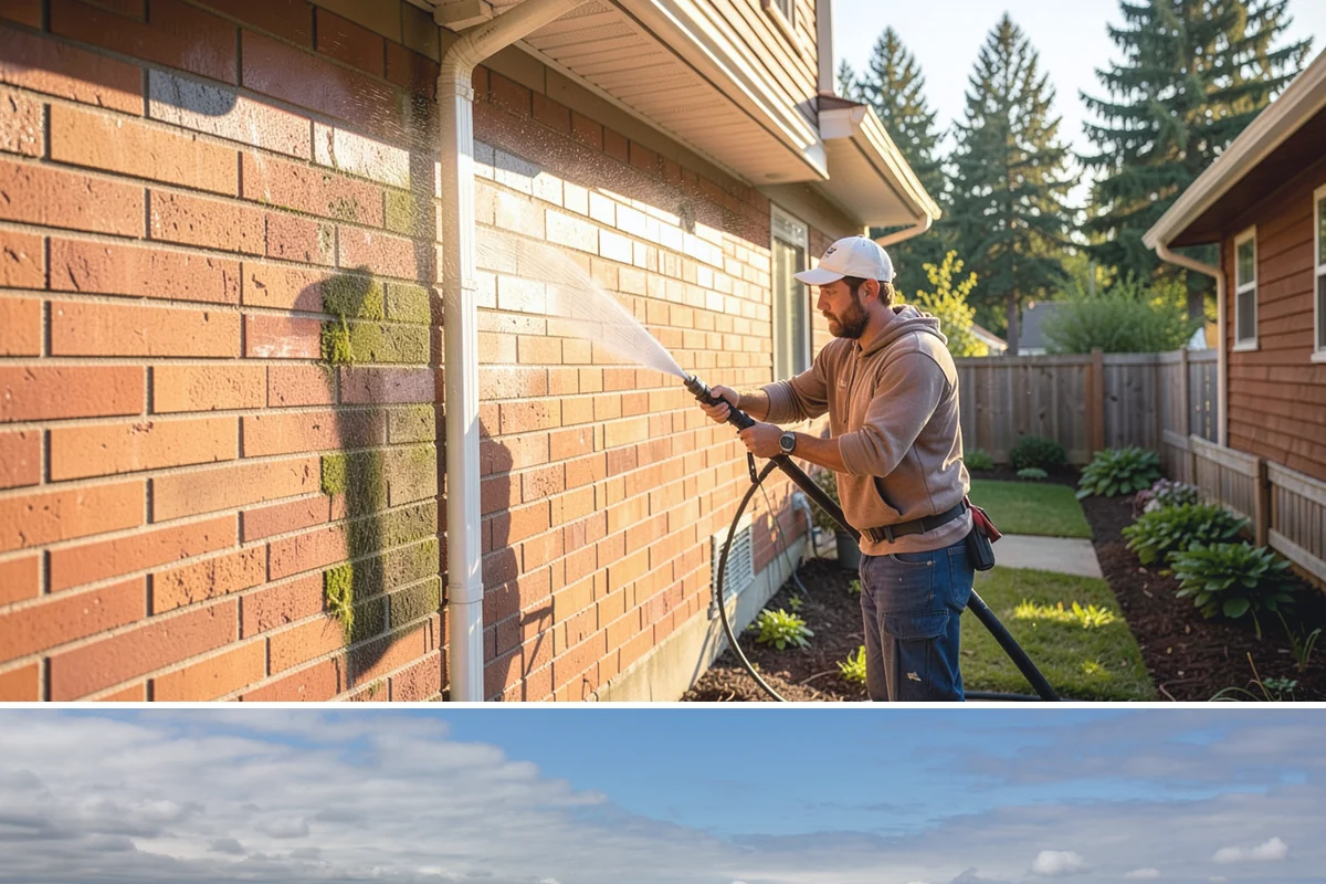 Fence Washing in University Place, Pierce County, WA - Late spring through early fall gives the boards time to dry between our frequent rain showers, making it the ideal window.