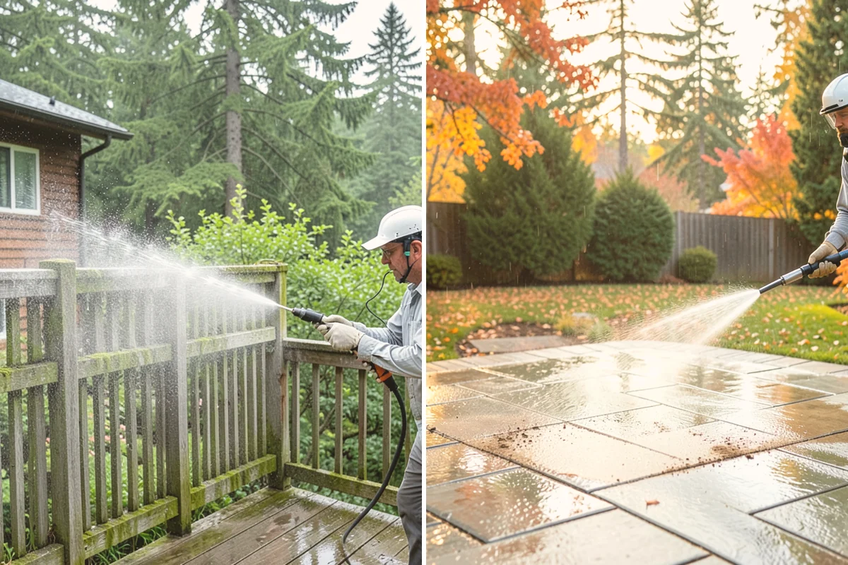 Fertilizer Stain Removal in Bellevue, King County, WA - Identify the fertilizer stains and the affected surfaces