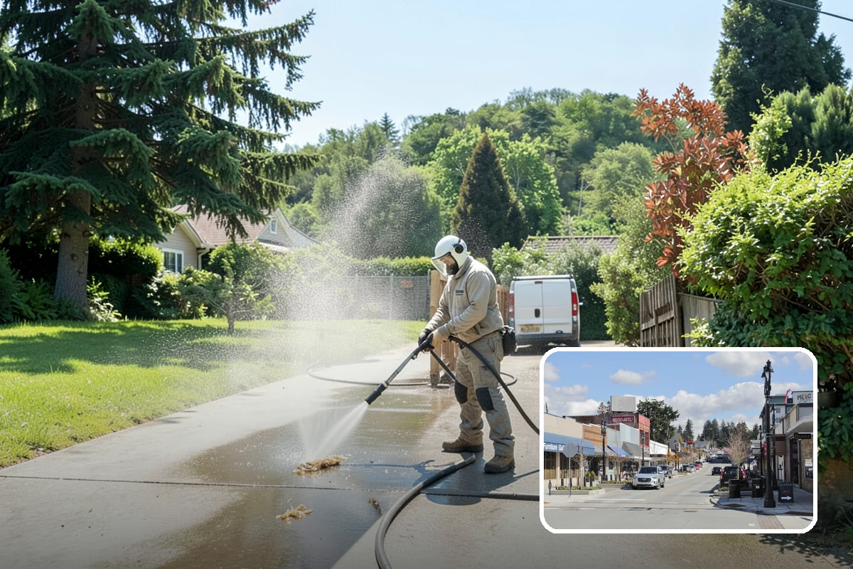 Fertilizer Stain Removal in Bothell, King County, WA - Dissolves iron-based fertilizer staining at the source