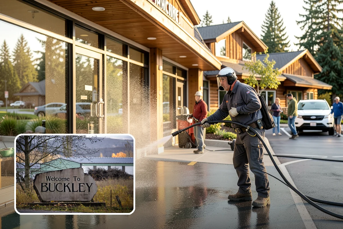 Fertilizer Stain Removal in Buckley, Pierce County, WA - Dissolves iron-based fertilizer staining at the source