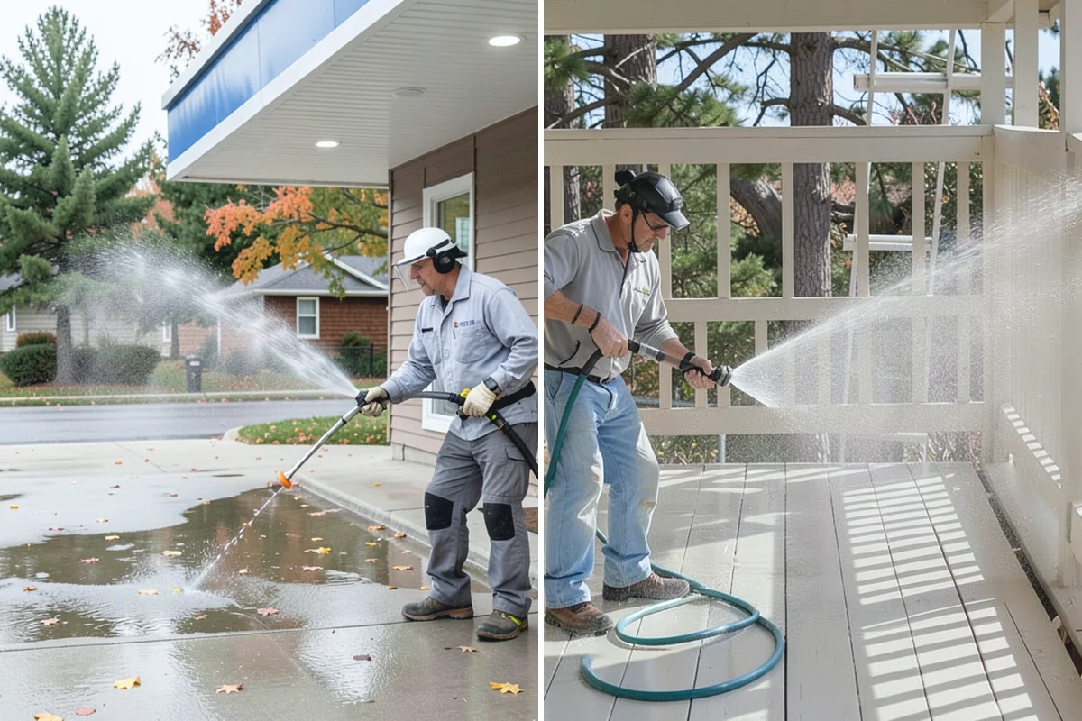 Fertilizer Stain Removal in Buckley, Pierce County, WA - Identify the fertilizer stains and the affected surfaces