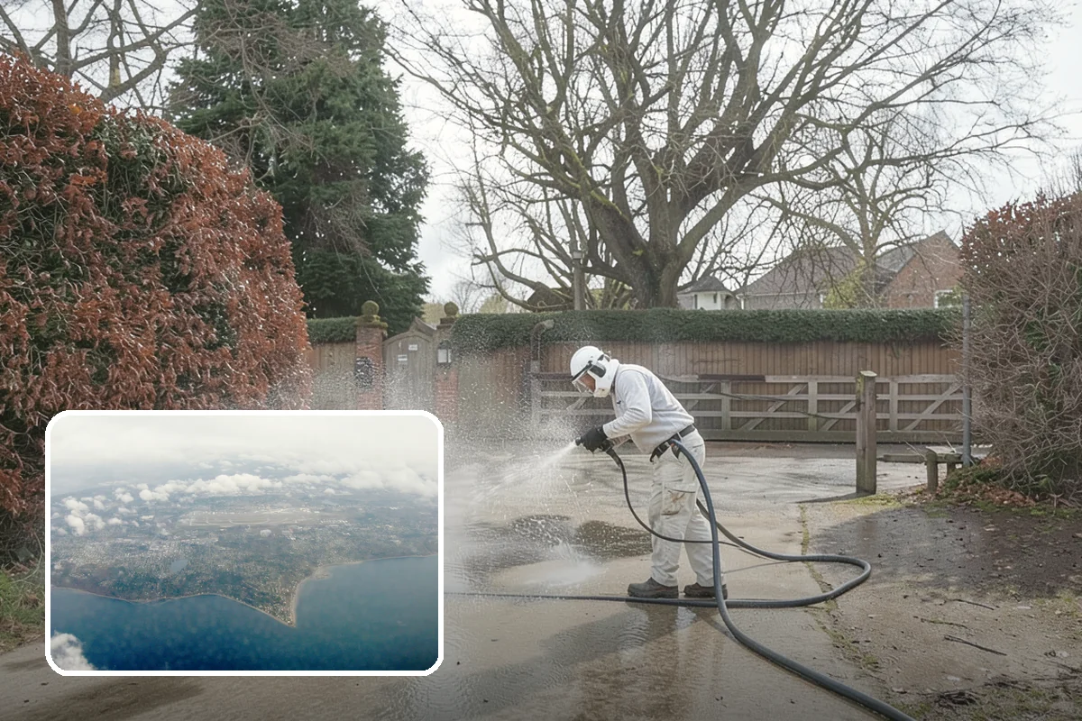 Fertilizer Stain Removal in Burien, King County, WA - Dissolves iron-based fertilizer staining at the source