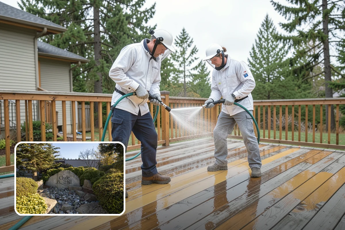 Fertilizer Stain Removal in Clyde Hill, King County, WA - Dissolves iron-based fertilizer staining at the source