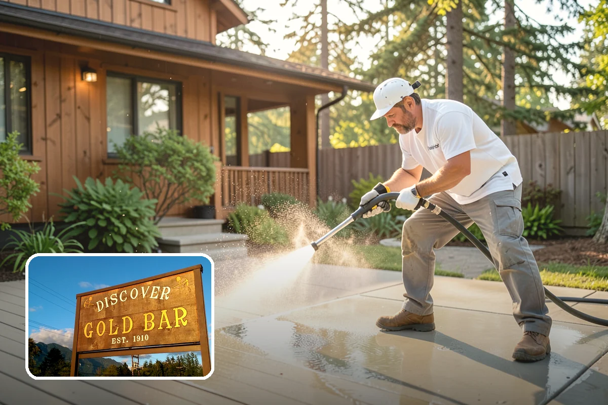 Fertilizer Stain Removal in Gold Bar, Snohomish County, WA - Dissolves iron-based fertilizer staining at the source