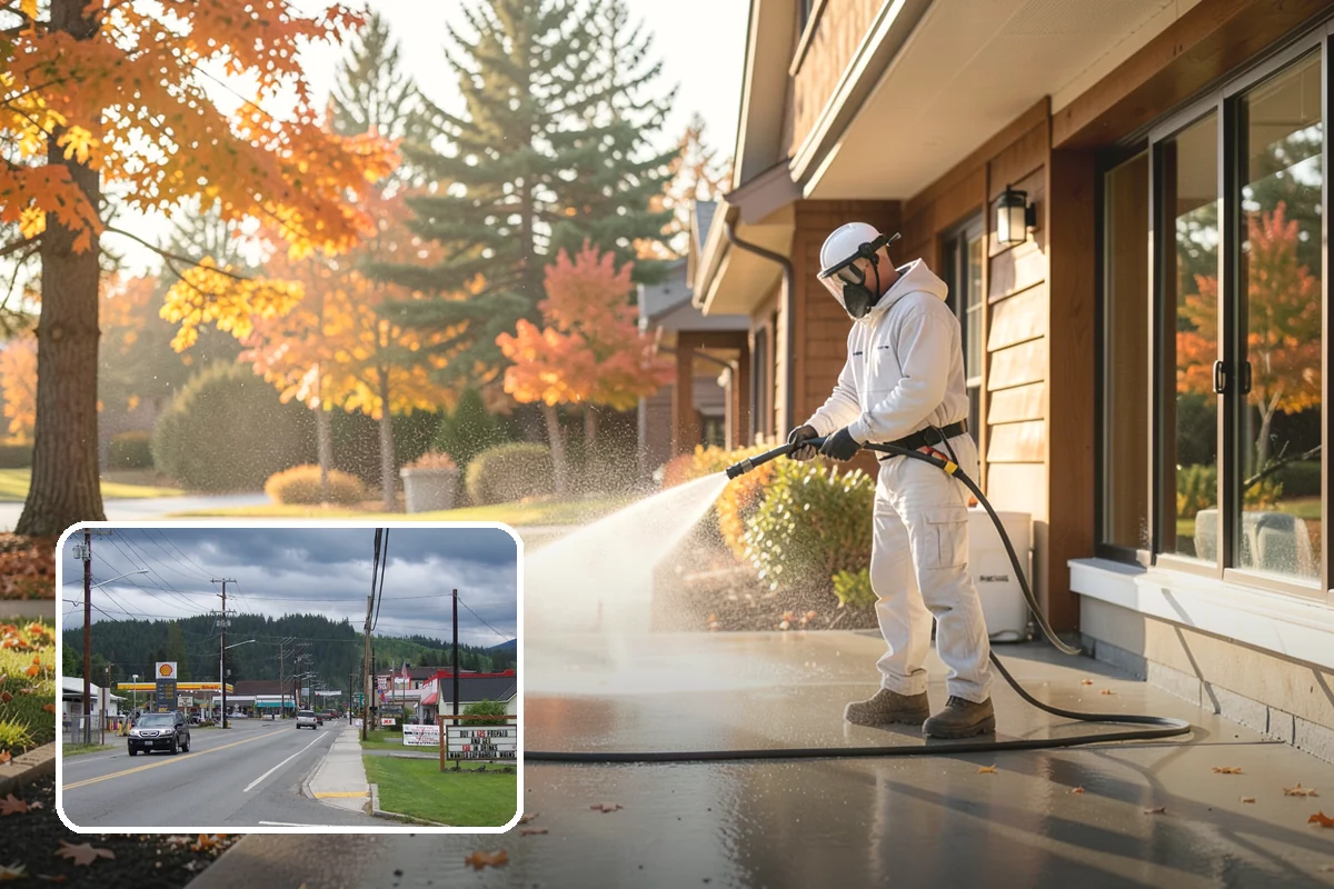 Fertilizer Stain Removal in Granite Falls, Snohomish County, WA - Dissolves iron-based fertilizer staining at the source