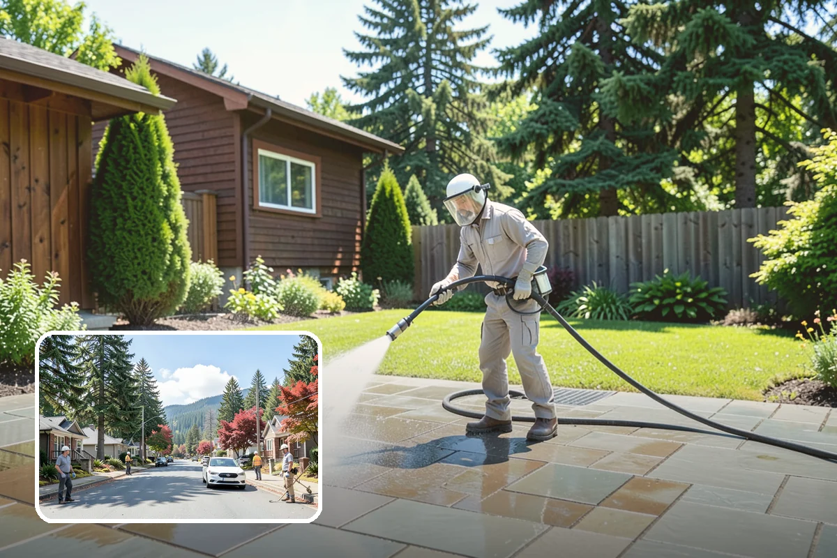 Fertilizer Stain Removal in Hunts Point, King County, WA - Dissolves iron-based fertilizer staining at the source