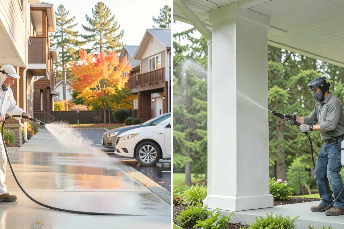 Fertilizer Stain Removal in Issaquah, King County, WA - Identify the fertilizer stains and the affected surfaces