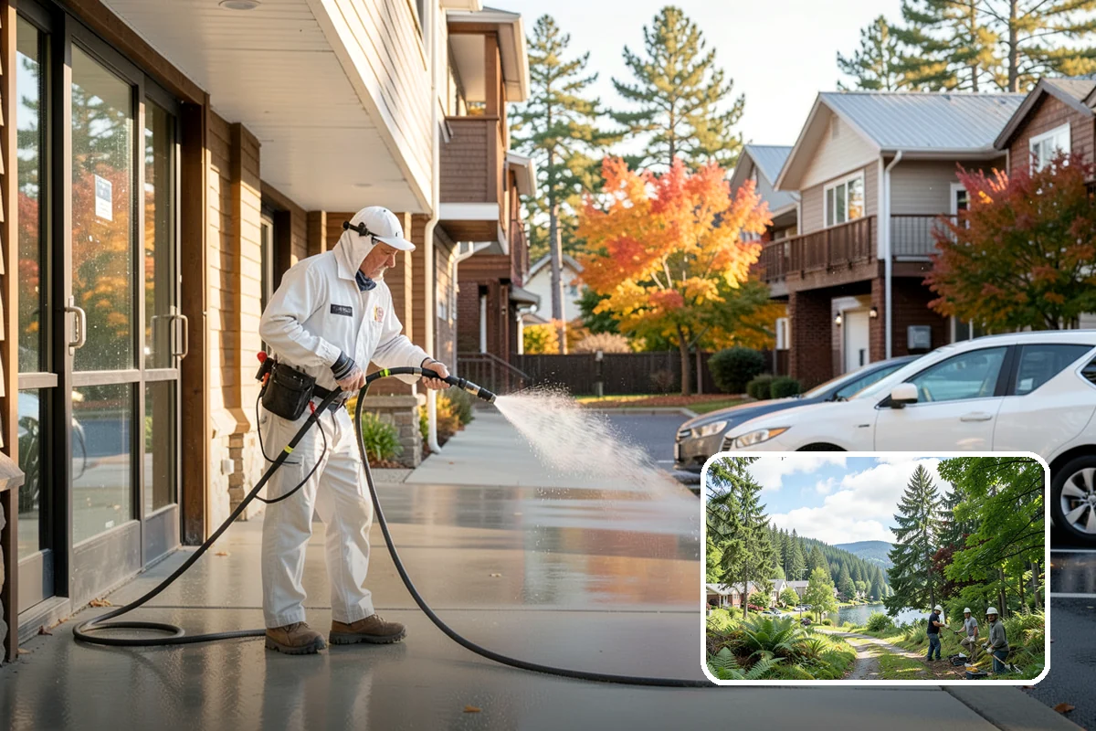 Fertilizer Stain Removal in Lake Forest Park, King County, WA - Dissolves iron-based fertilizer staining at the source