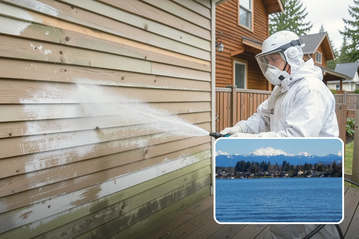Fertilizer Stain Removal in Lake Stevens, Snohomish County, WA - Dissolves iron-based fertilizer staining at the source