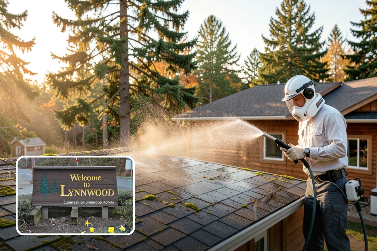 Fertilizer Stain Removal in Lynnwood, Snohomish County, WA - Dissolves iron-based fertilizer staining at the source