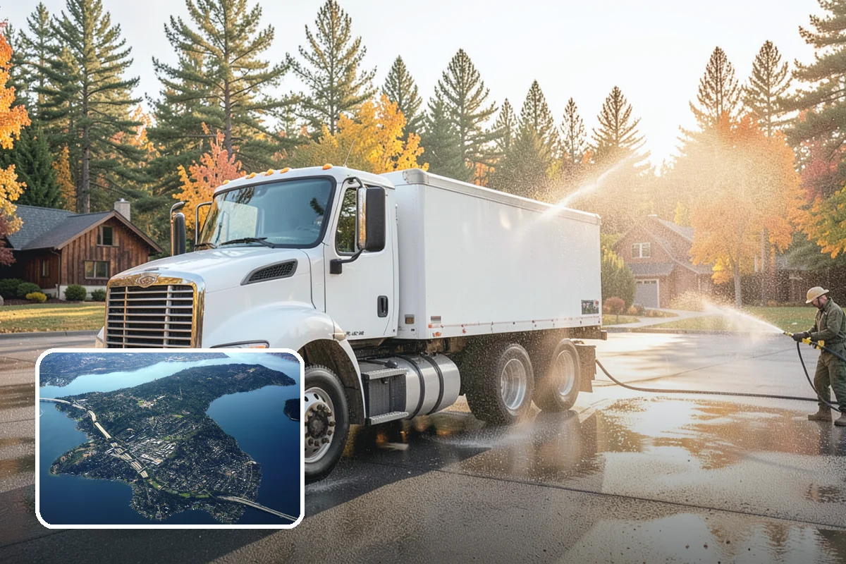 Fertilizer Stain Removal in Mercer Island, King County, WA - Dissolves iron-based fertilizer staining at the source