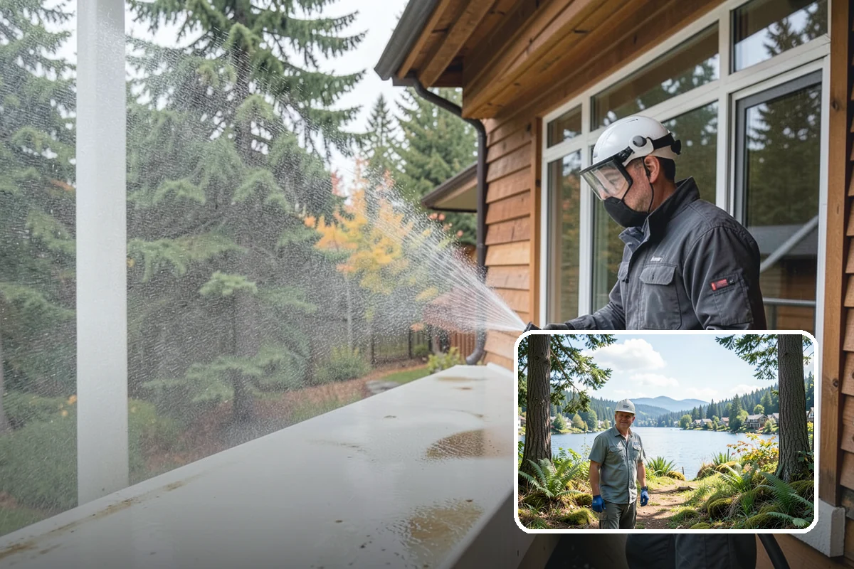 Fertilizer Stain Removal in Milton, King County, WA - Dissolves iron-based fertilizer staining at the source
