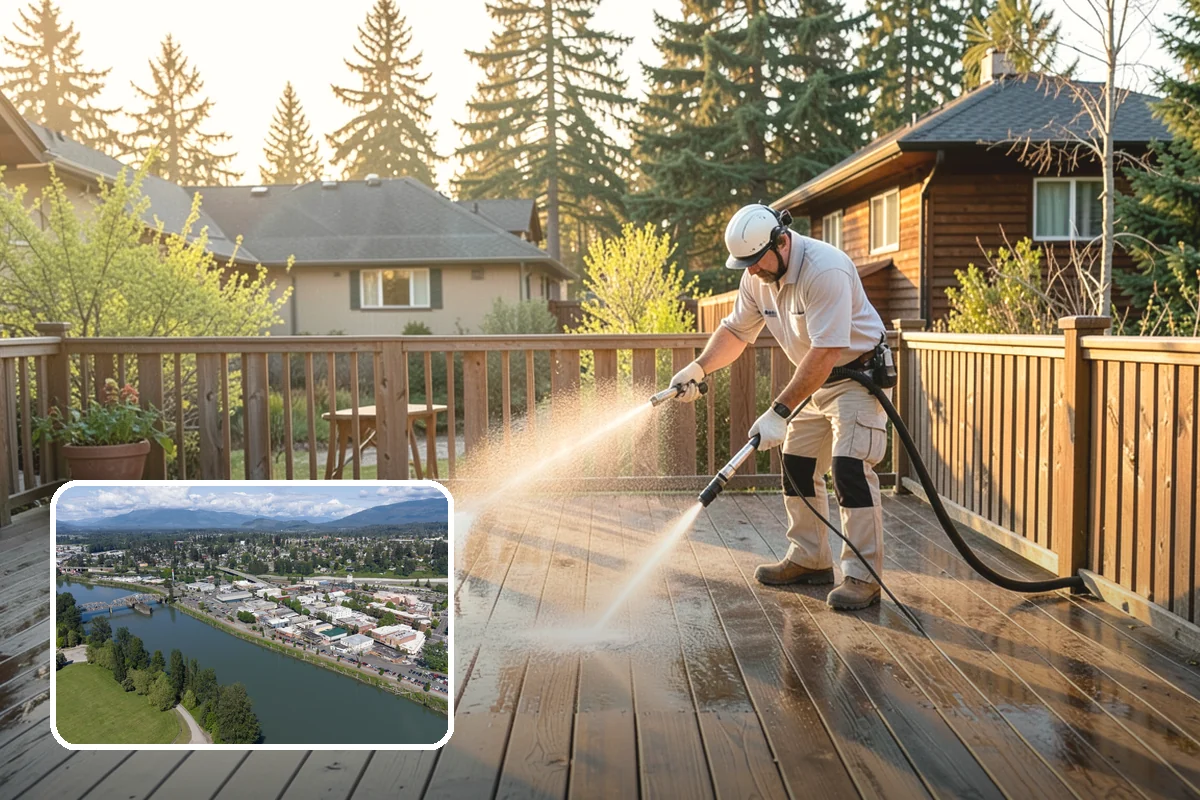 Fertilizer Stain Removal in Mount Vernon, Skagit County, WA - Dissolves iron-based fertilizer staining at the source