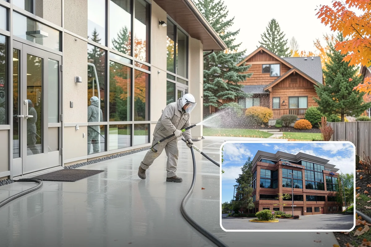 Fertilizer Stain Removal in Mountlake Terrace, Snohomish County, WA - Dissolves iron-based fertilizer staining at the source