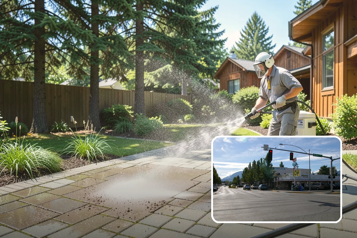Fertilizer Stain Removal in North Bend, King County, WA - Dissolves iron-based fertilizer staining at the source
