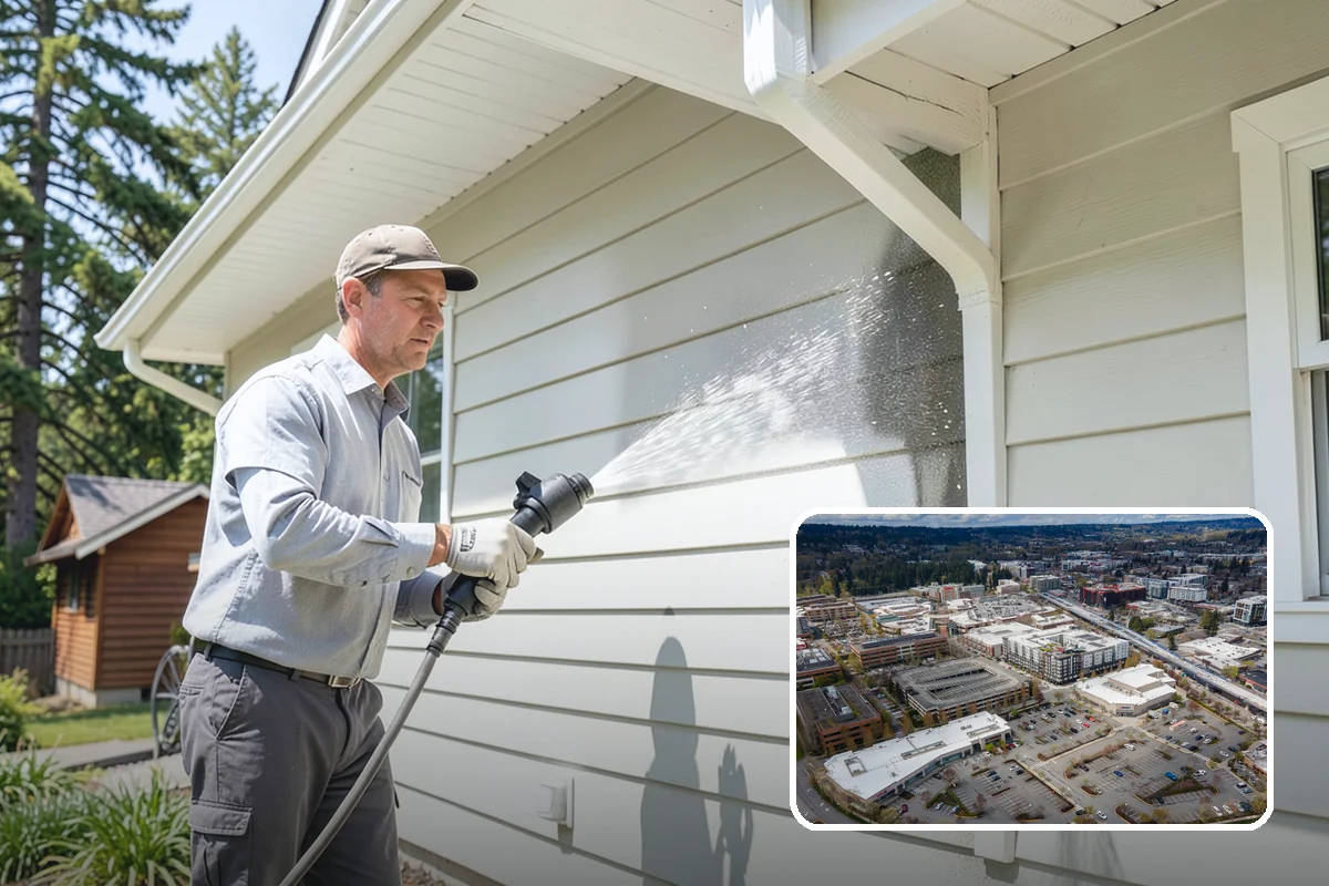 Fertilizer Stain Removal in Redmond, King County, WA - Dissolves iron-based fertilizer staining at the source