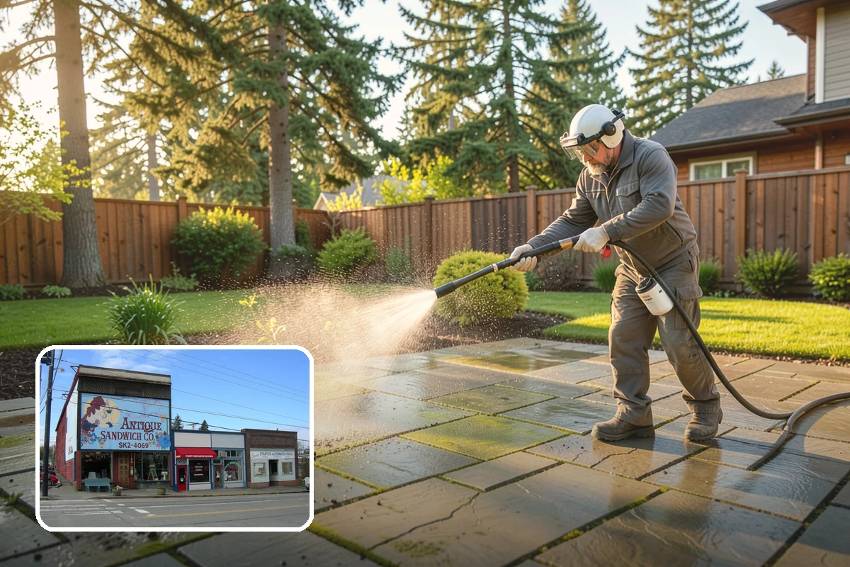 Fertilizer Stain Removal in Ruston, Pierce County, WA - Dissolves iron-based fertilizer staining at the source