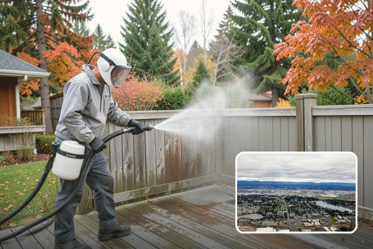 Fertilizer Stain Removal in SeaTac, King County, WA - Dissolves iron-based fertilizer staining at the source