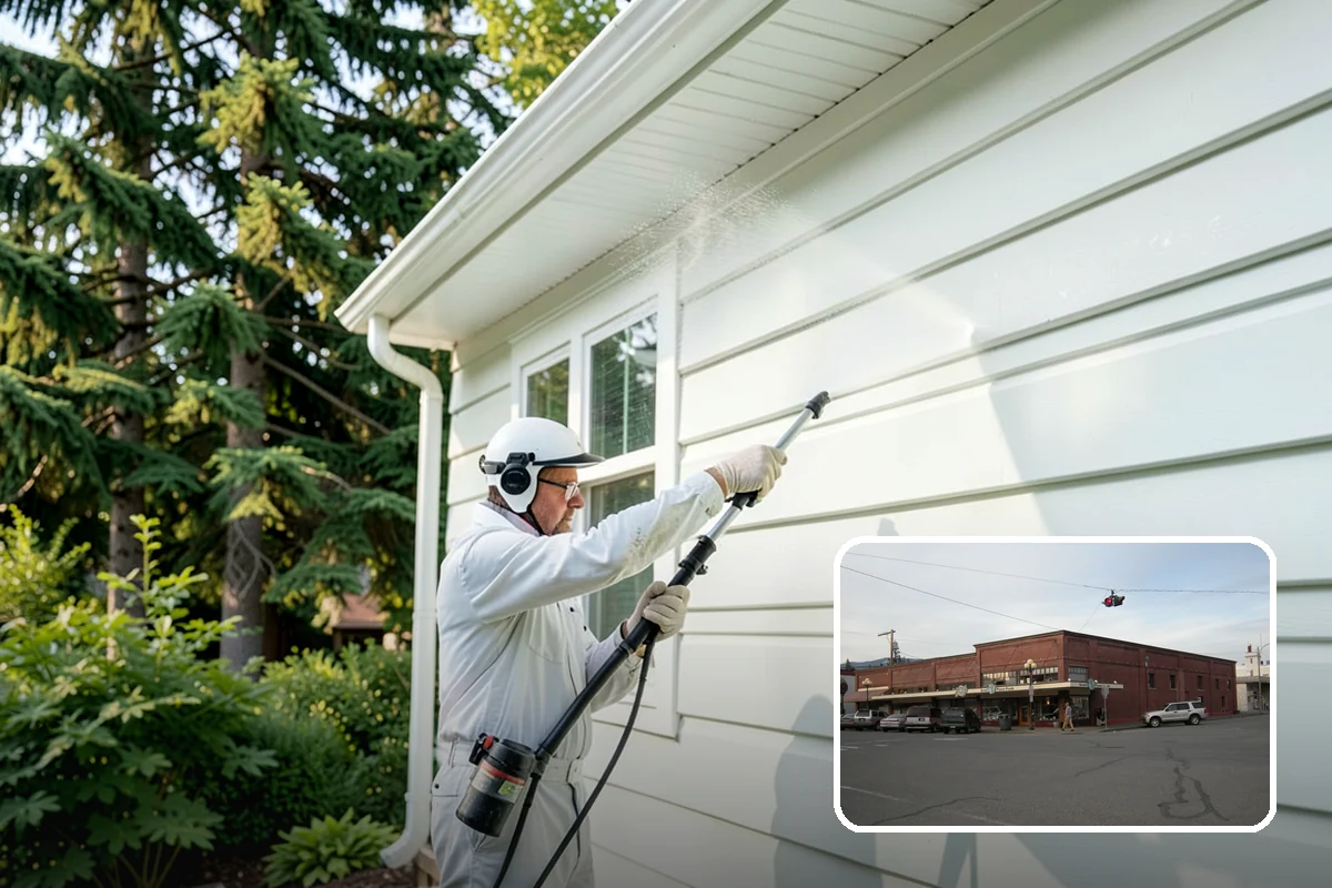 Fertilizer Stain Removal in Sedro-Woolley, Skagit County, WA - Dissolves iron-based fertilizer staining at the source