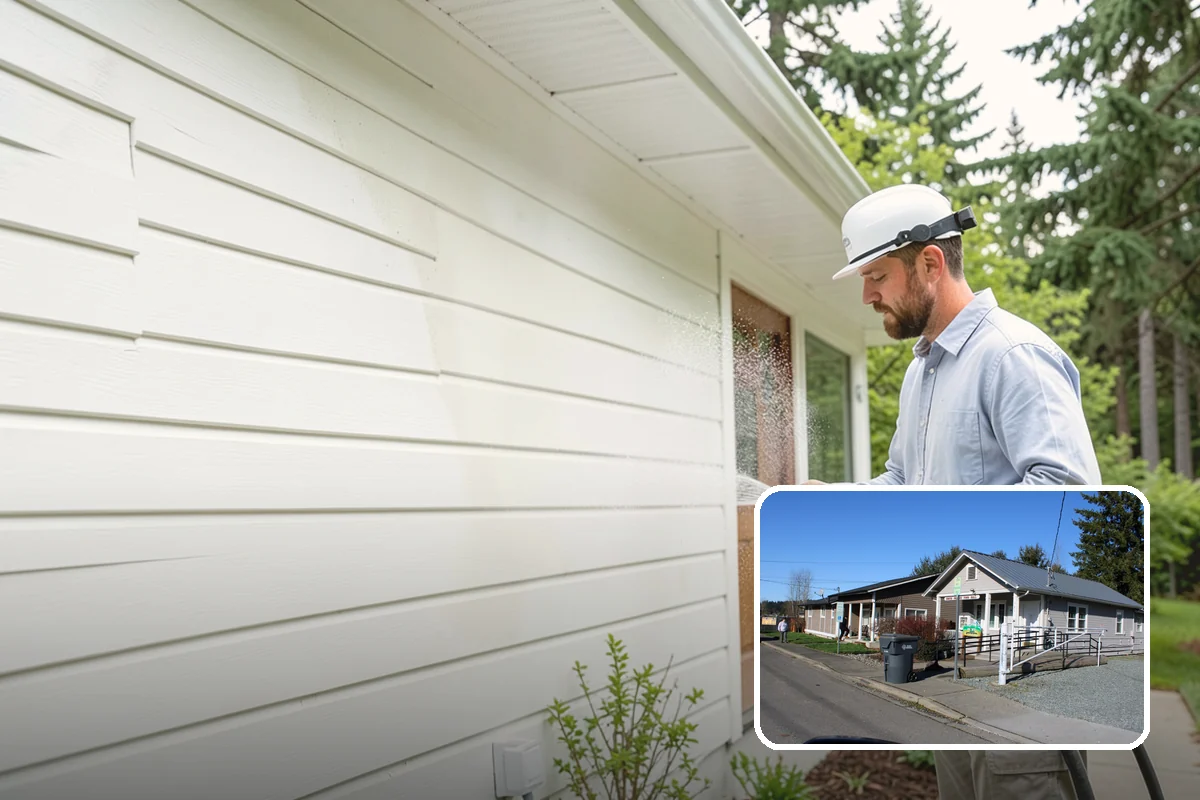 Fertilizer Stain Removal in South Prairie, Pierce County, WA - Dissolves iron-based fertilizer staining at the source
