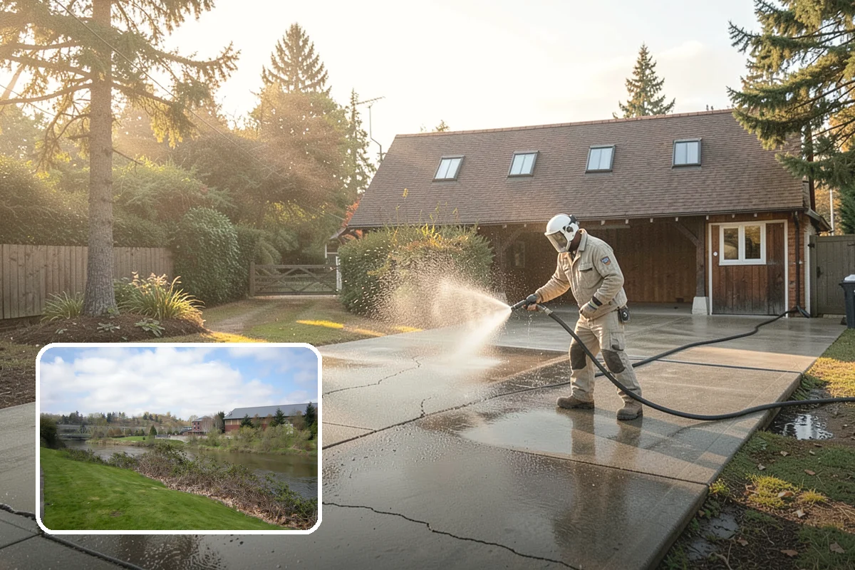 Fertilizer Stain Removal in Tukwila, King County, WA - Dissolves iron-based fertilizer staining at the source