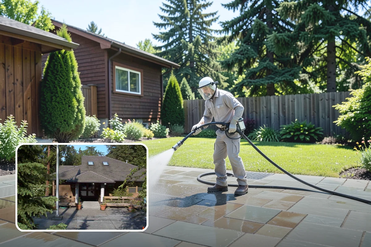 Fertilizer Stain Removal in Yarrow Point, King County, WA - Dissolves iron-based fertilizer staining at the source