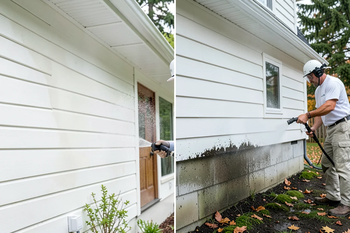 Fiber Cement Siding Washing in Arlington, Snohomish County, WA - Confirm the coating is sound and note any exposed edges