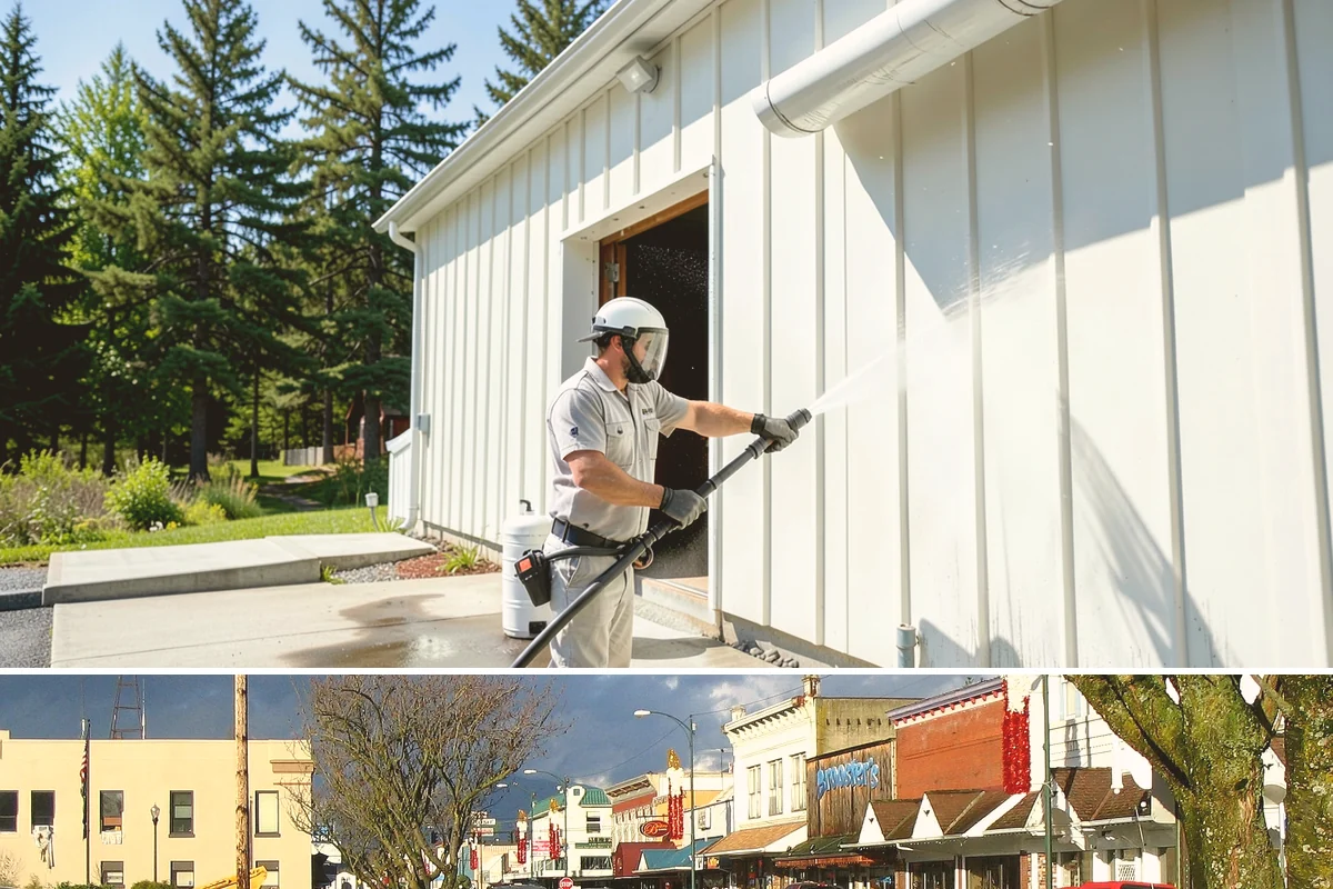 Fiber Cement Siding Washing in Arlington, Snohomish County, WA - Schedule during the dry summer stretch so the boards dry thoroughly and the coating is not left damp.