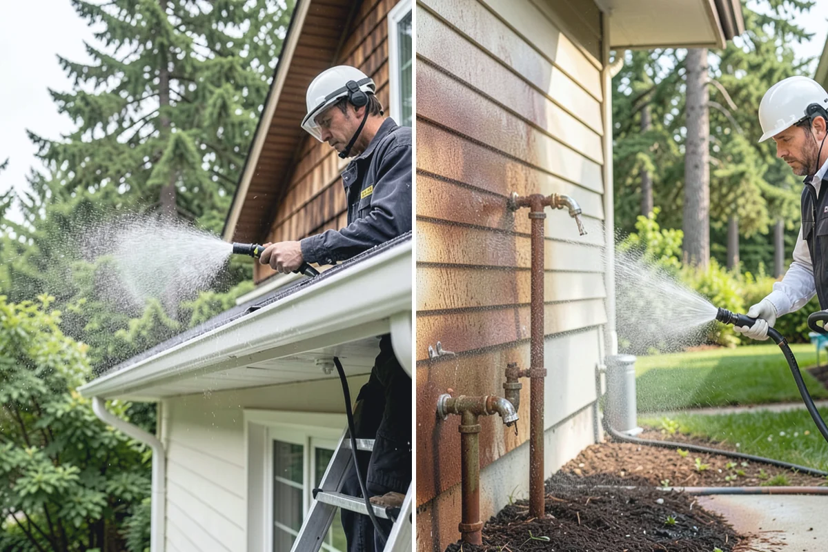 Fiber Cement Siding Washing in Auburn, King County, WA - Confirm the coating is sound and note any exposed edges