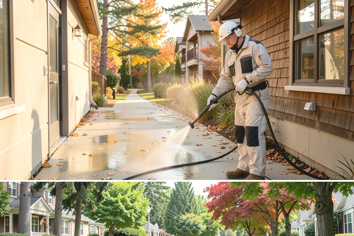 Fiber Cement Siding Washing in Beaux Arts Village, King County, WA - Schedule during the dry summer stretch so the boards dry thoroughly and the coating is not left damp.